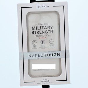 Case-Mate Naked Tough Clear Case iPhone 8, 7, 6s, 6